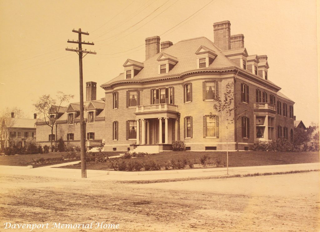 Davenport History The Davenport Memorial Home